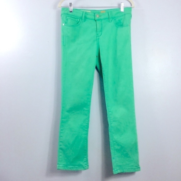 PILCRO and the Letterpress Cropped Jeans Aqua Size 27 - Picture 2 of 8